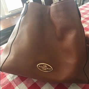 Coach Purse barely used size 14” W x 12” D